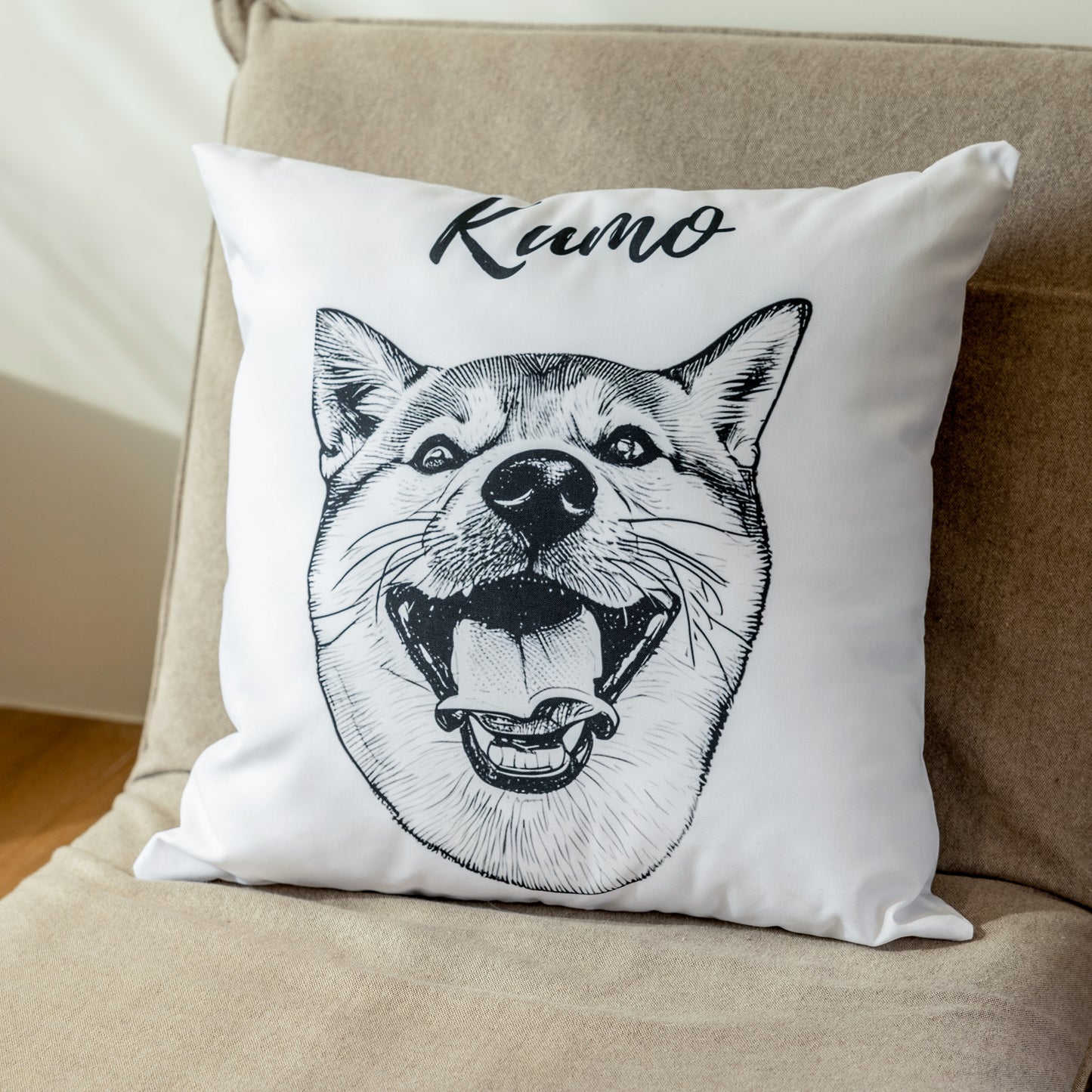 Custom Pet Cushion | Personalized Dog & Cat Pillow | Cozy Gift for Pet Lovers 🐾 Op