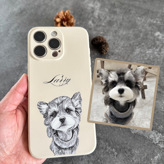 Phone Case with Your Pet’s Photo & Name🐾