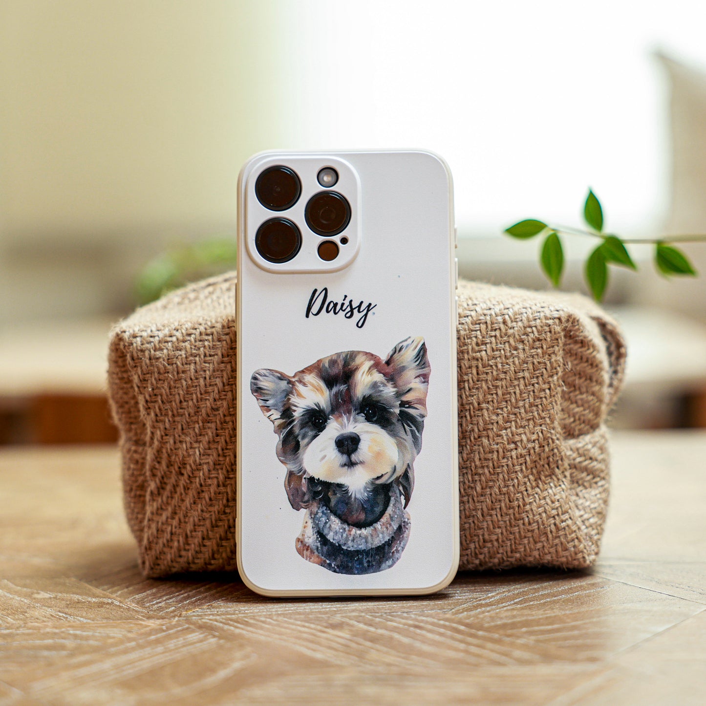 Phone Case with Your Pet’s Photo & Name🐾Wc