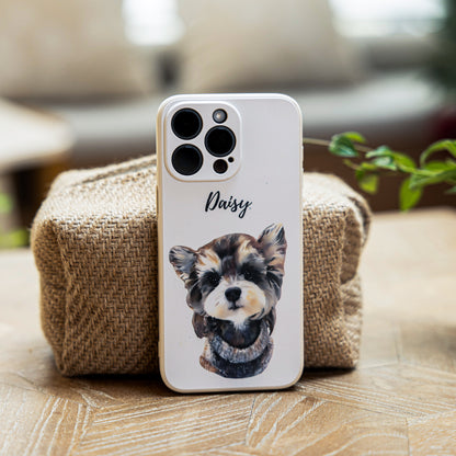 Phone Case with Your Pet’s Photo & Name🐾Wc