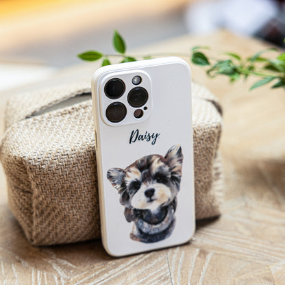 Phone Case with Your Pet’s Photo & Name🐾Wc