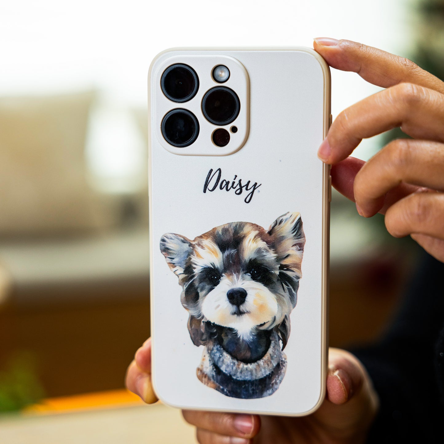 Phone Case with Your Pet’s Photo & Name🐾Wc