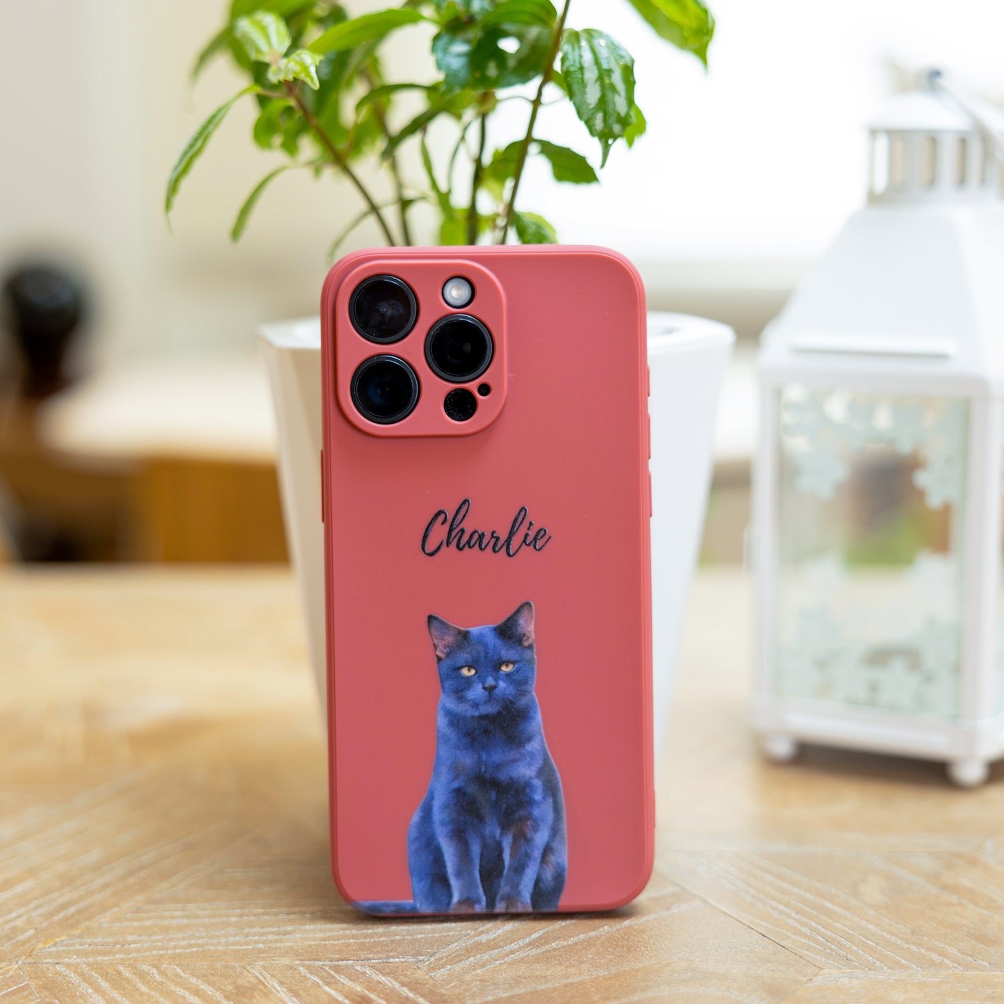 Phone Case with Your Pet’s Photo & Name🐾Op