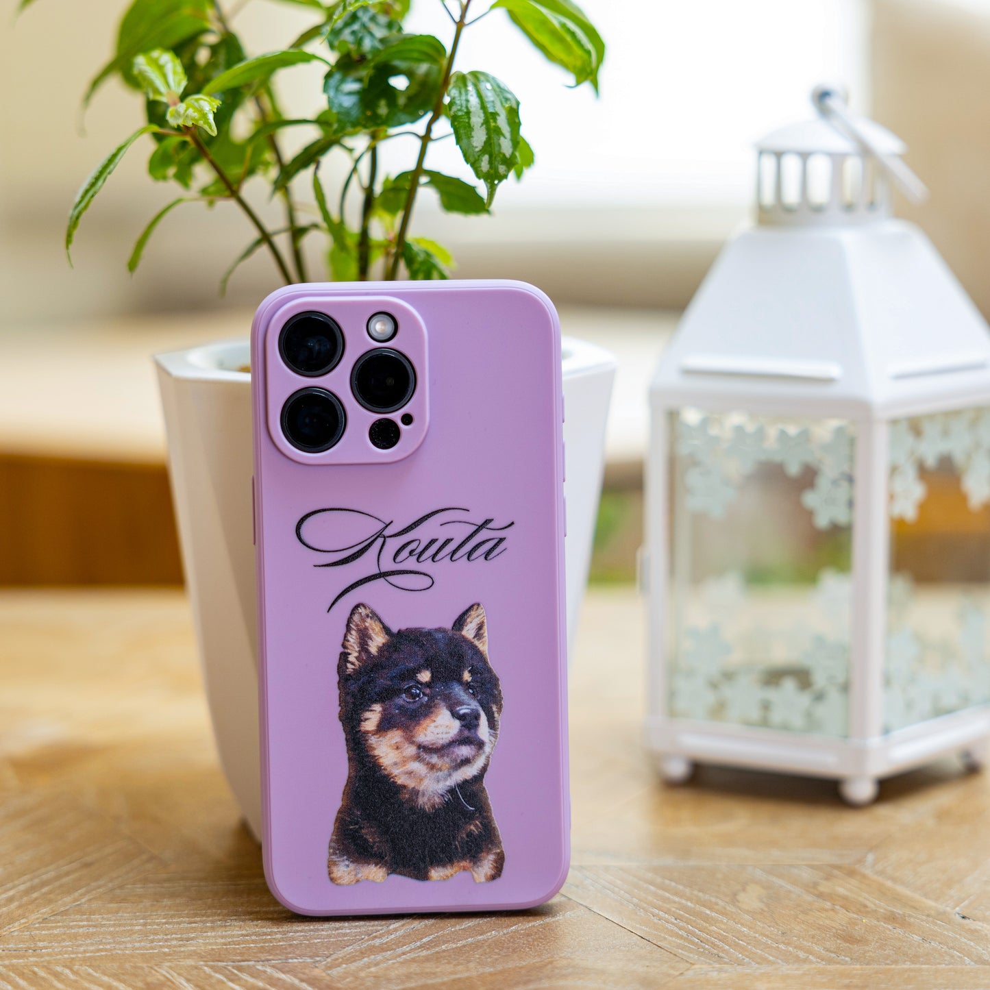 Phone Case with Your Pet’s Photo & Name🐾Op