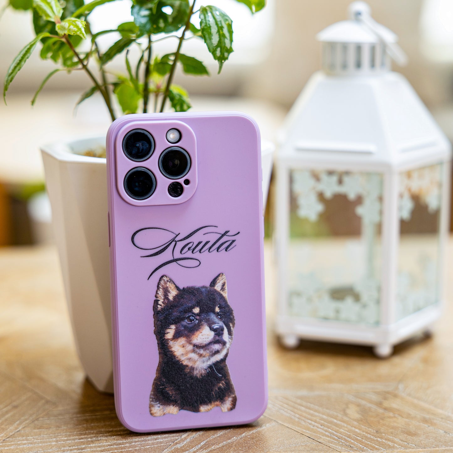 Phone Case with Your Pet’s Photo & Name🐾Op