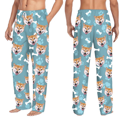 Custom Pet Pajamas Pants with Your Pet’s Photo