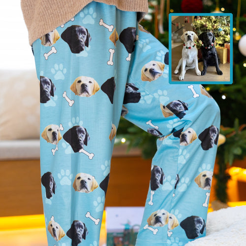 Custom Pet Pajamas Pants with Your Pet’s Photo