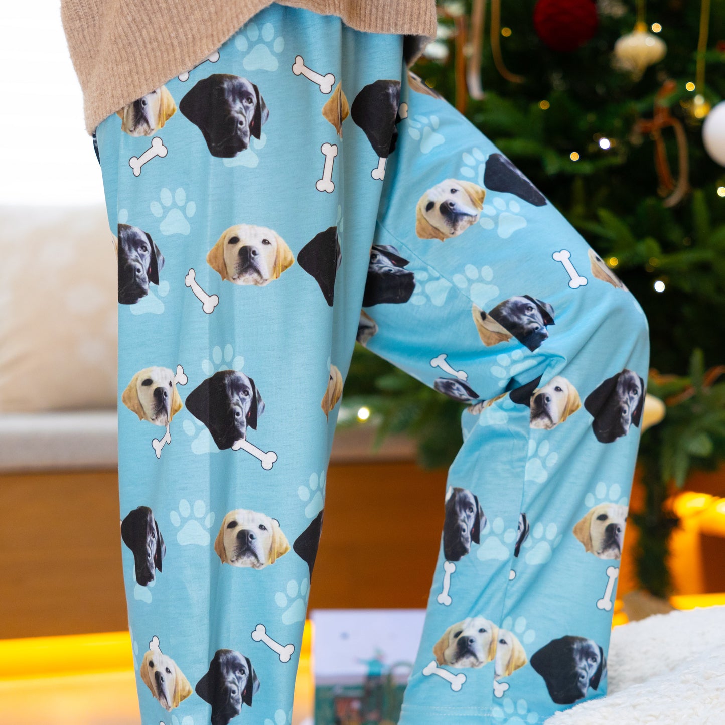 Custom Pet Pajamas Pants with Your Pet’s Photo