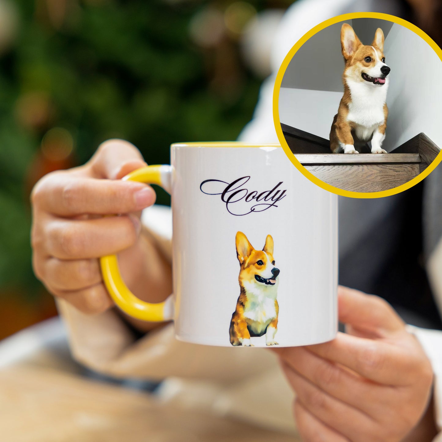 Personalized Pet Mug with Your Pet’s Photo & Name | Custom Dog Mug | Cat Coffee Cup | Gifts for Pet Lovers | TCB