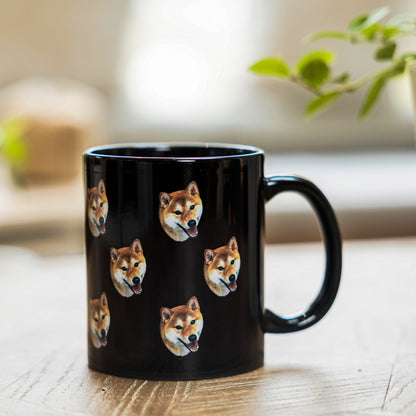 Personalized Pet Mug with Your Pet’s Photo & Name | Custom Dog Mug | Cat Coffee Cup | Gifts for Pet Lovers | TCB-3