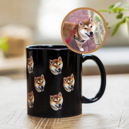 Personalized Pet Mug with Your Pet’s Photo & Name | Custom Dog Mug | Cat Coffee Cup | Gifts for Pet Lovers | TCB-3