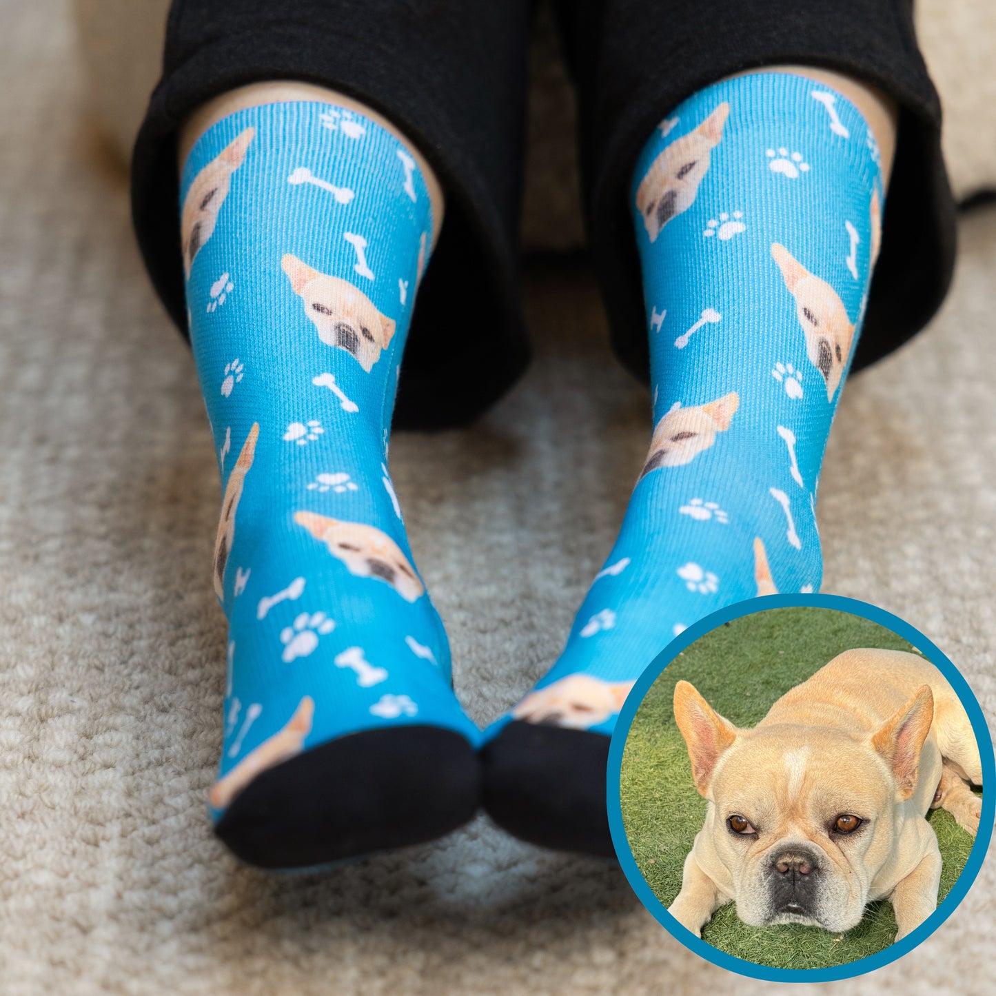 Personalized Pet Photo Socks