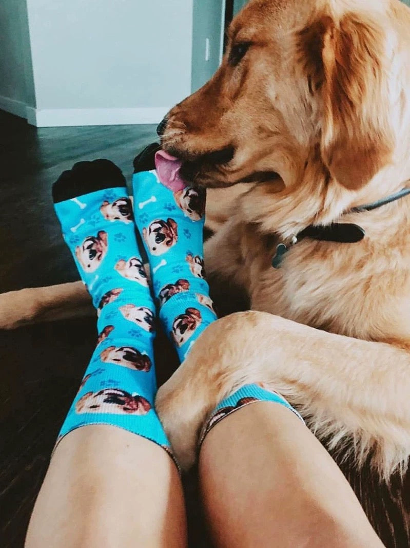 Personalized Pet Photo Socks