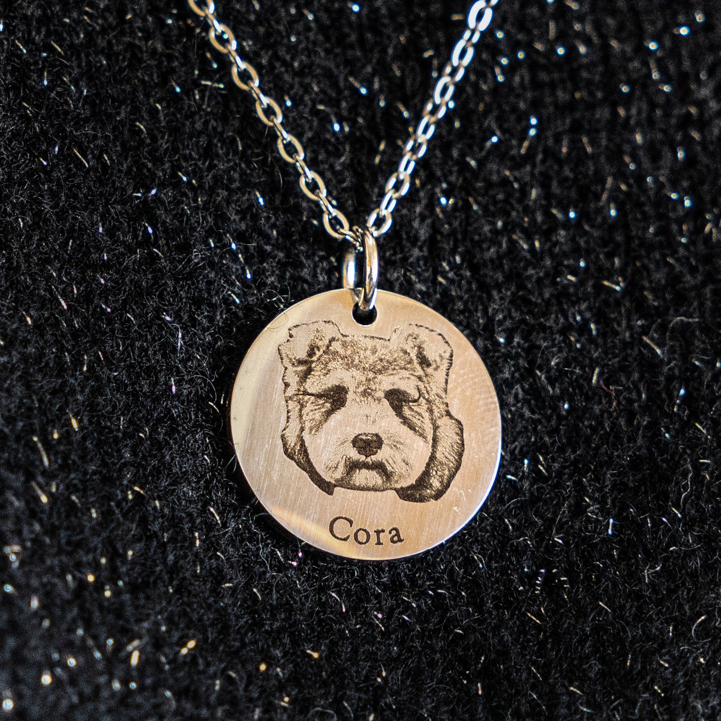 Custom Pet Ornament - Pet Photo + Name🐾