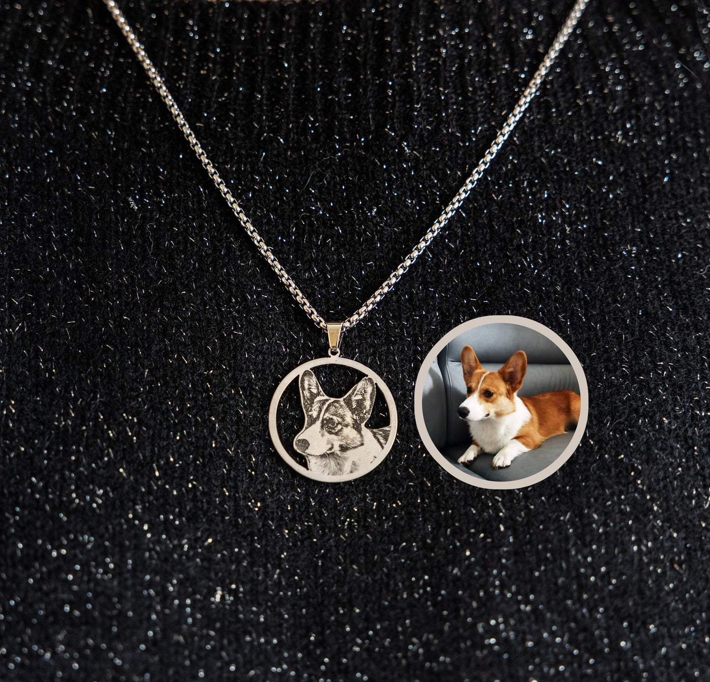 Custom Pet Hollow Out Ornament - Pet Photo + Name🐾