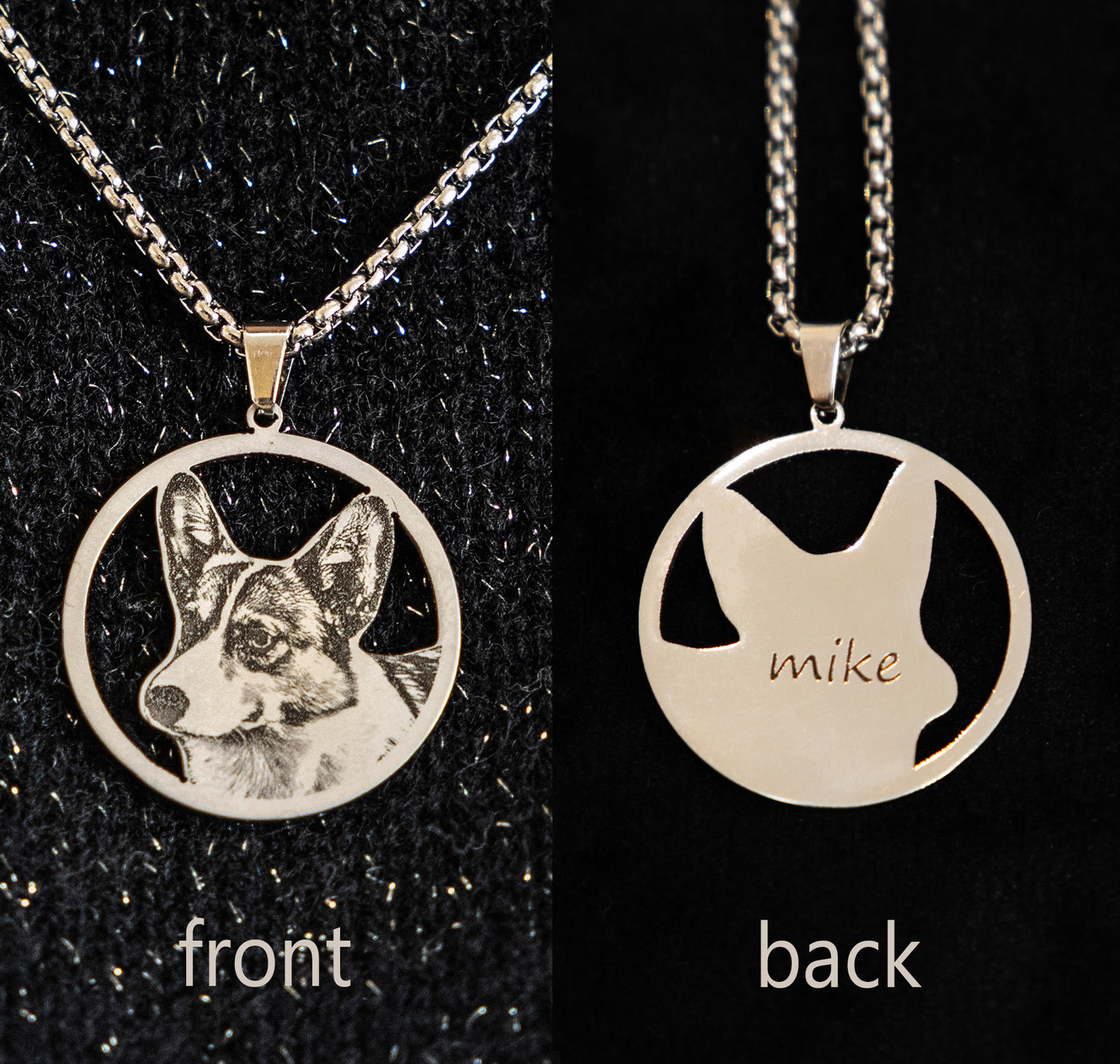 Custom Pet Hollow Out Ornament - Pet Photo + Name🐾